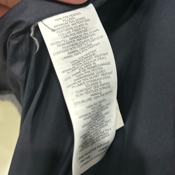 J Crew Quilted Full Zip Vest Jacket Women’s Size Small - Picture 8 of 9